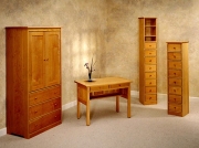 Shaker Wardrobe Cabinets, Writing Desks, and Storage Towers