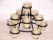 Shaker Votive Candle Stands